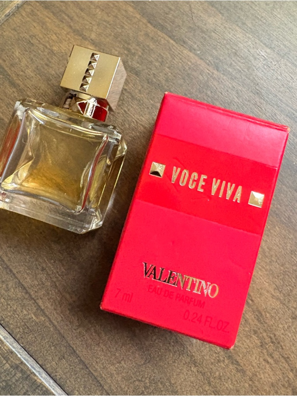 New Mini VALENTINO Voce Viva Eau de Parfum Perfume .24 Oz